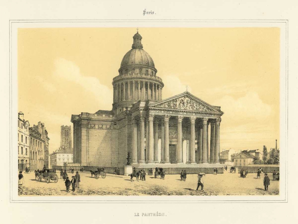 The Pantheon art print by Anonymous for $57.95 CAD