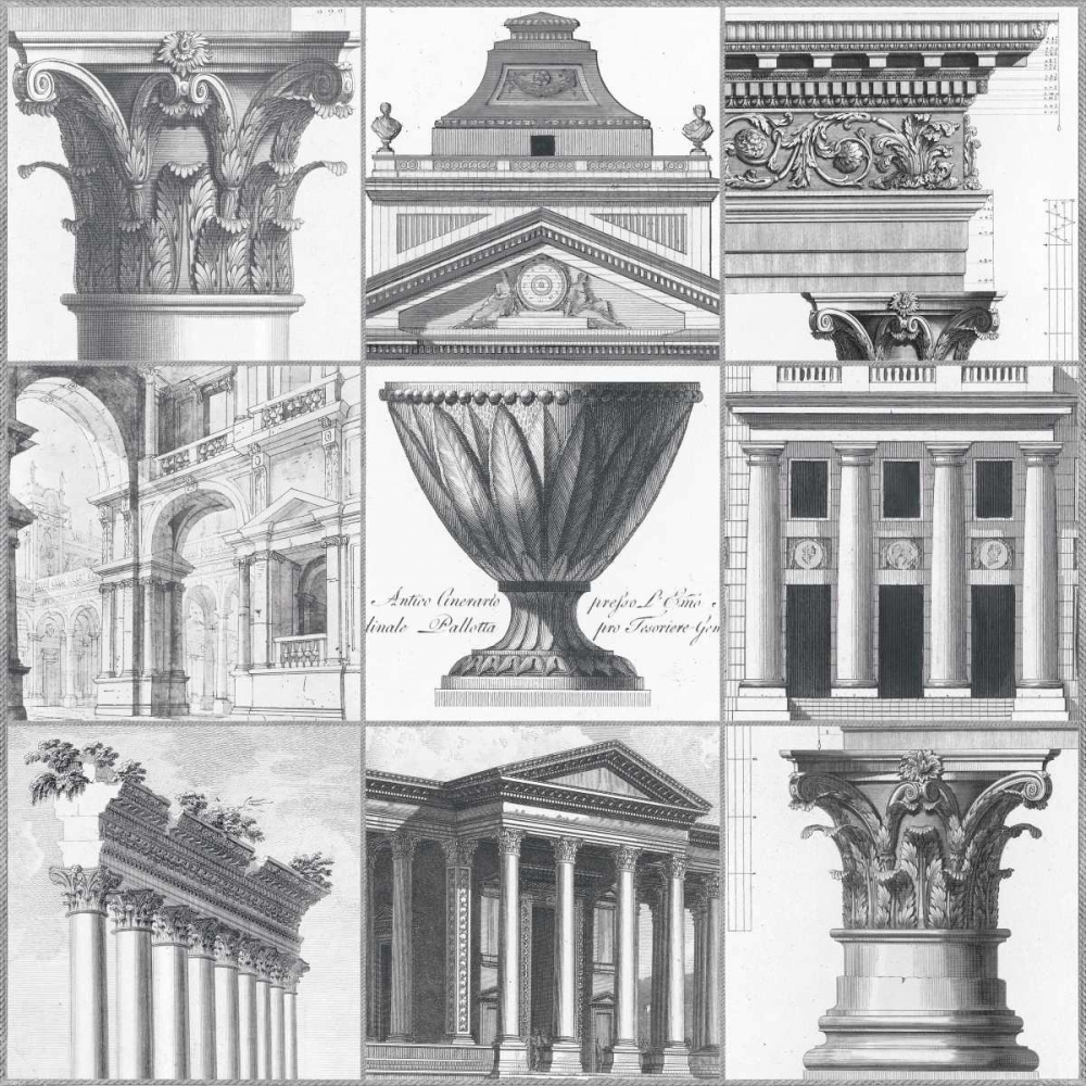 Classic Details art print by Louis Fernan Cassas for $57.95 CAD
