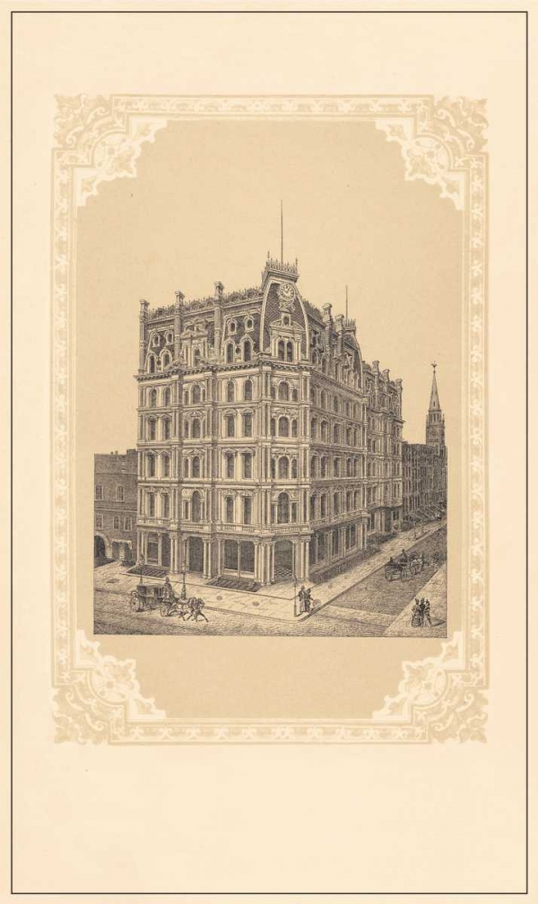 Bond and Broadway art print by Old New York for $57.95 CAD