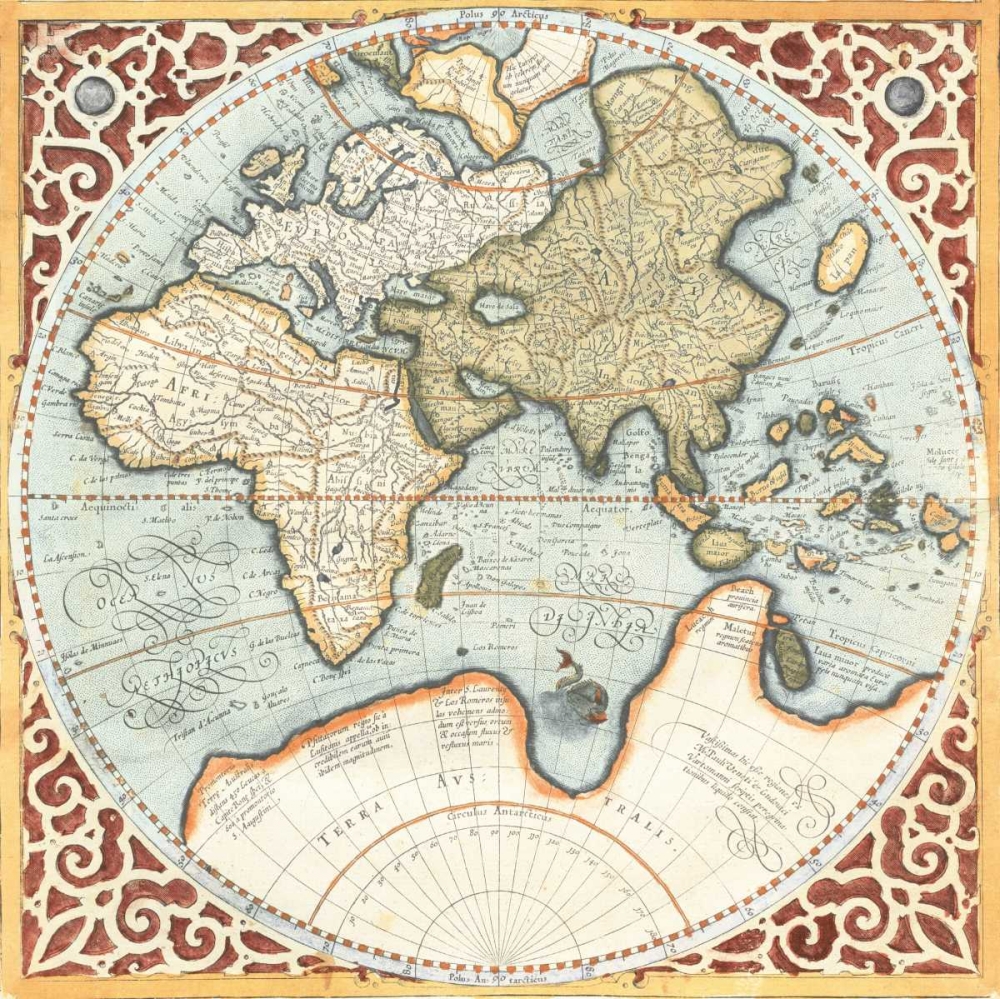 Terra Major Petites B art print by Gerardus Mercator for $57.95 CAD