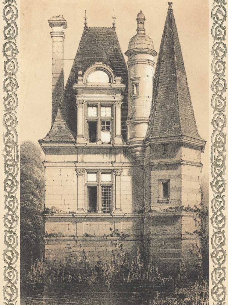 Bordeaux Chateau IV art print by Louis Fermin Cassas for $57.95 CAD