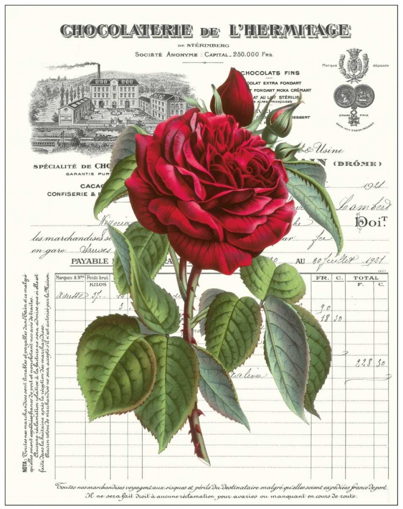 Heirloom Roses A art print by Sarah E. Chilton for $57.95 CAD