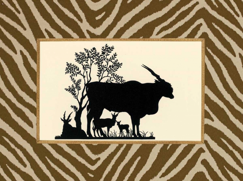 Serengeti Silhouette I art print by Sarah E. Chilton for $57.95 CAD