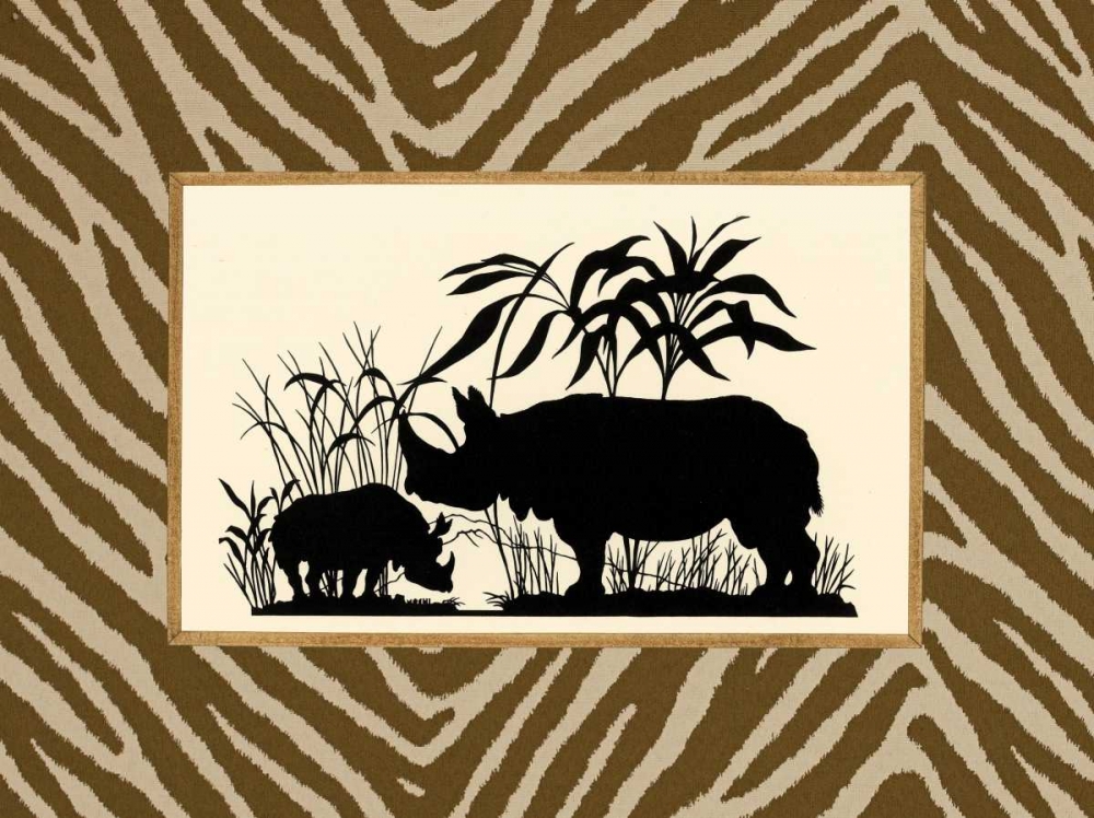 Serengeti Silhouette II art print by Sarah E. Chilton for $57.95 CAD