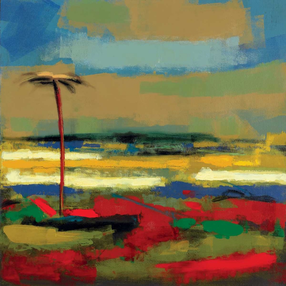 Gold Coast I art print by Elya DeChino for $57.95 CAD