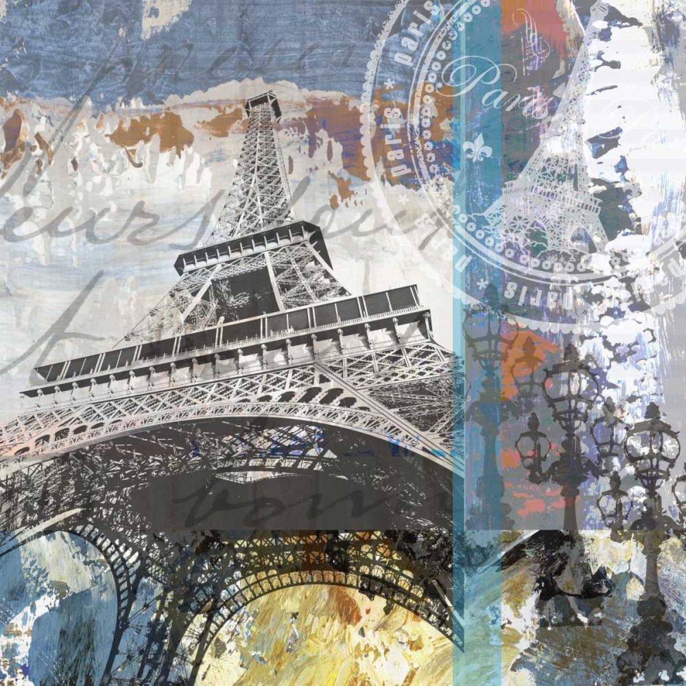 Paris Eiffel art print by Sarah Chilton for $57.95 CAD