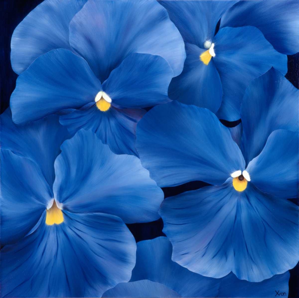Colourful Floral III art print by Yvonne Poelstra-Holzhaus for $57.95 CAD