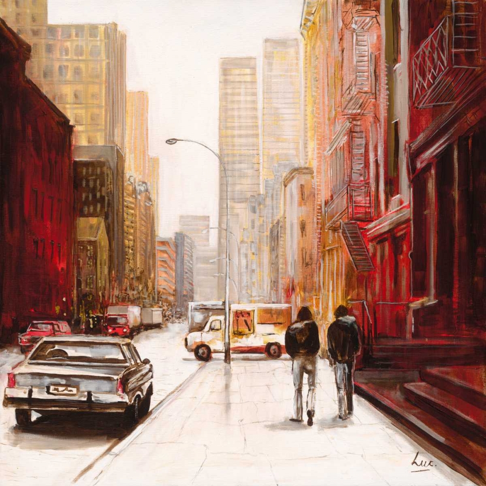 Red Fusion III art print by Luc for $57.95 CAD