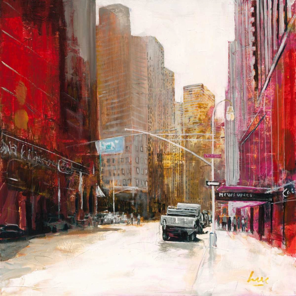 Red Fusion V art print by Luc for $57.95 CAD
