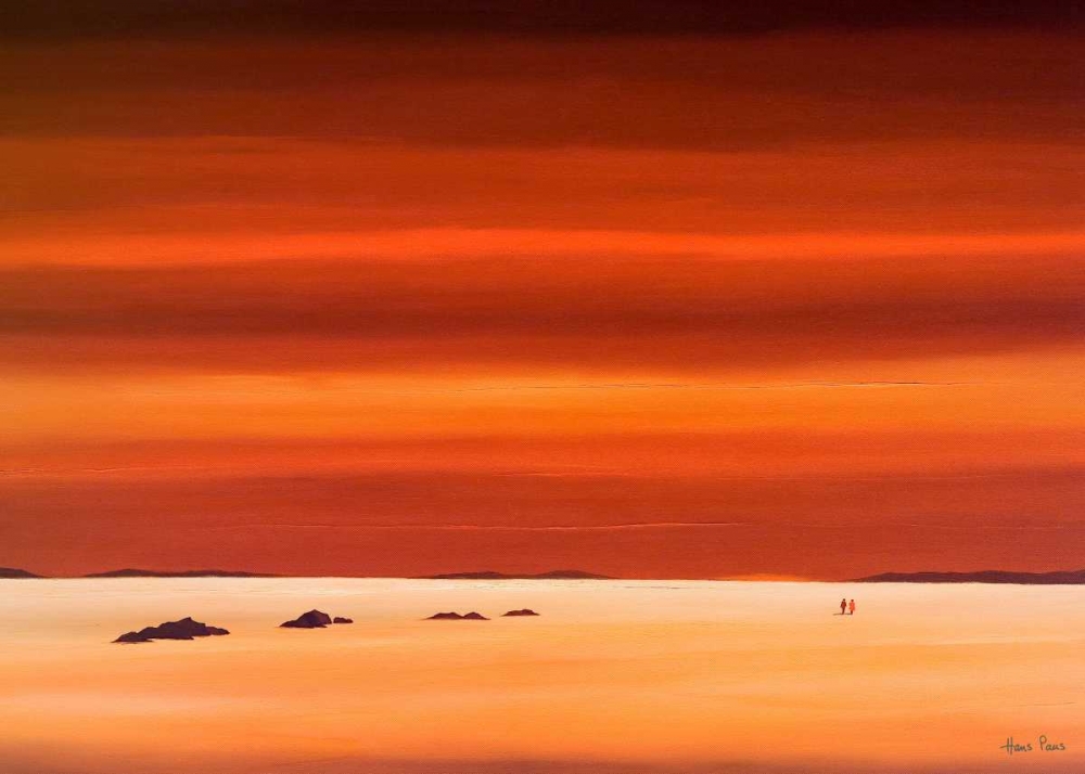 Evening Sky III art print by Hans Paus for $57.95 CAD