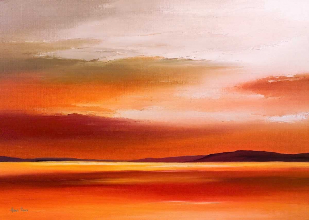Evening Sky IV art print by Hans Paus for $57.95 CAD