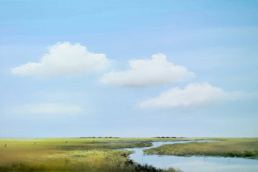 Down the river III art print by Hans Paus for $57.95 CAD