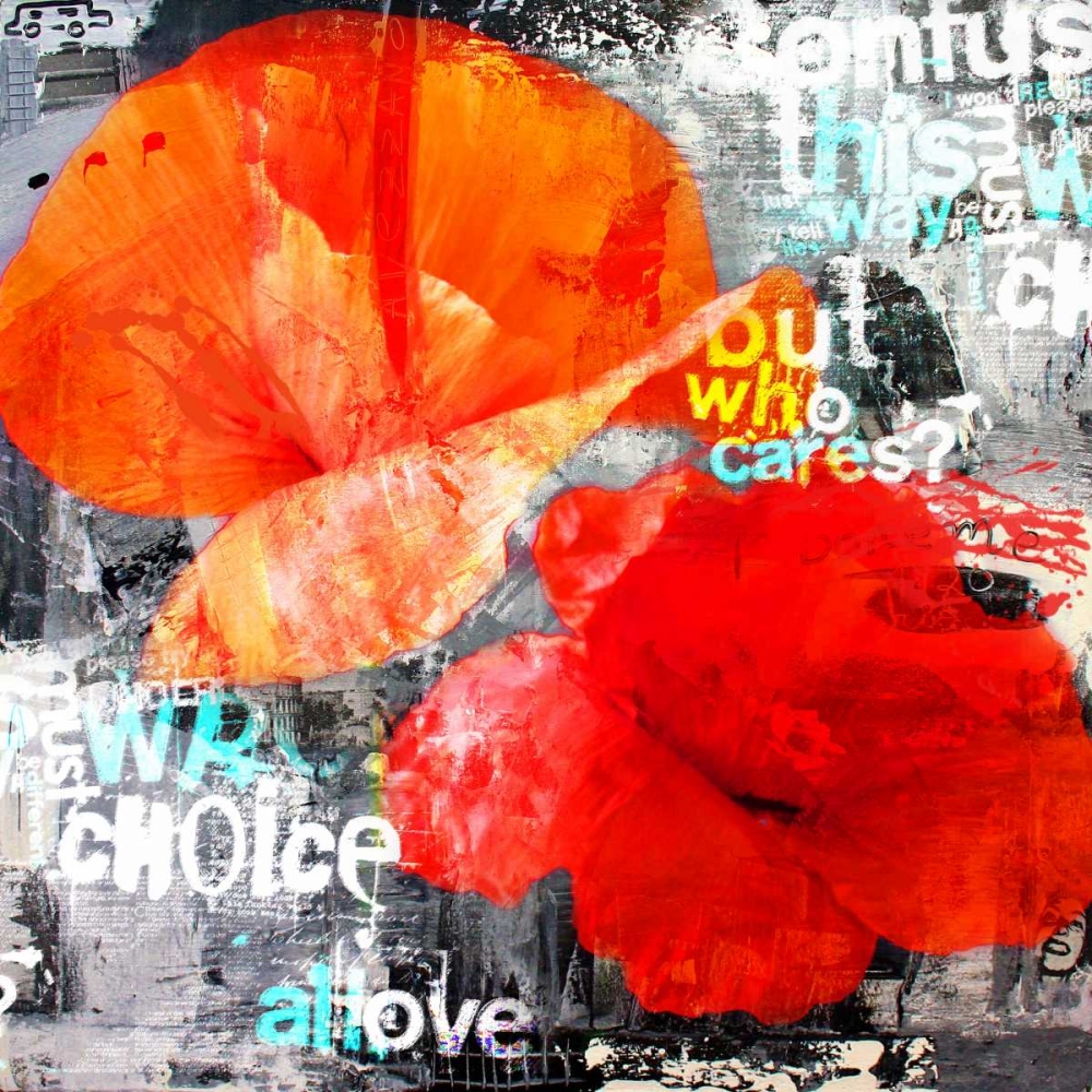 Poppy Story I art print by Micha Baker for $57.95 CAD