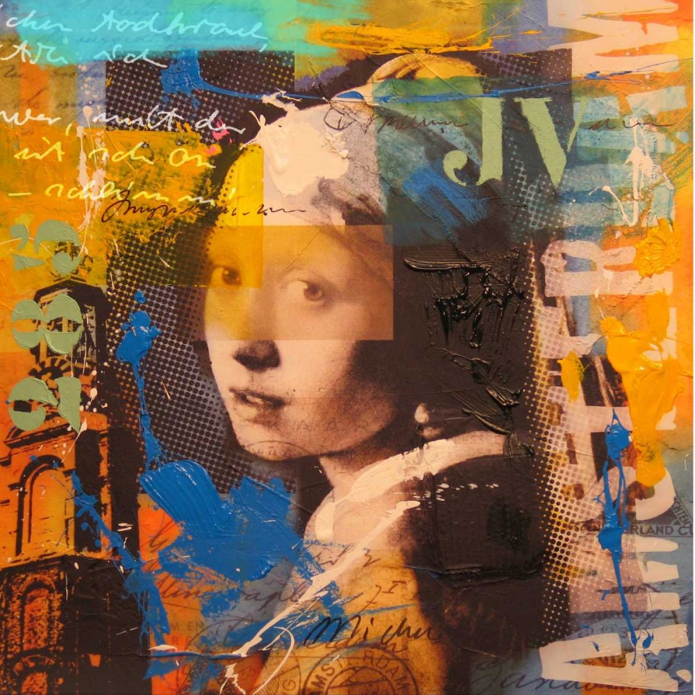 Girl art print by Micha Baker for $57.95 CAD