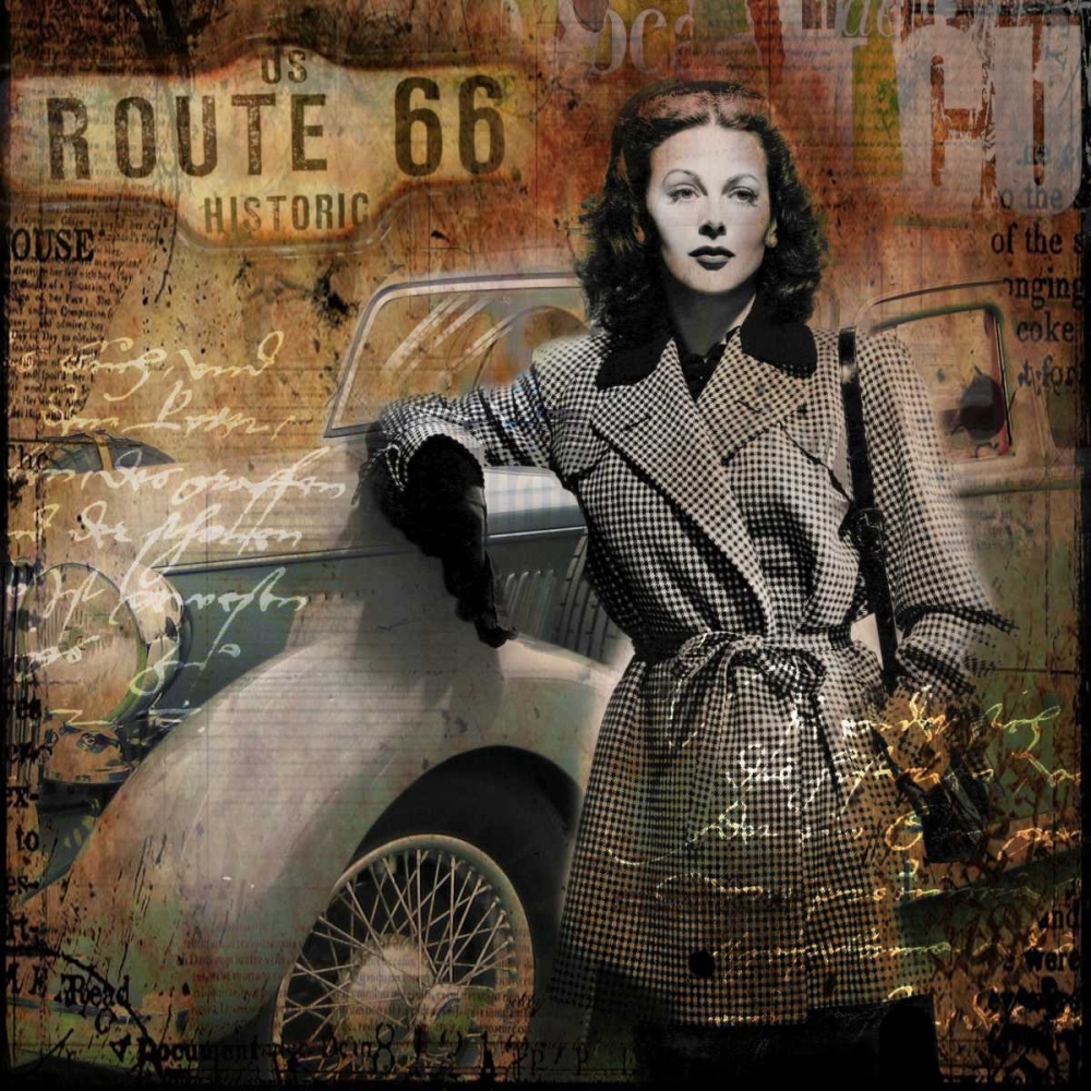 Route 66 art print by Micha Baker for $57.95 CAD