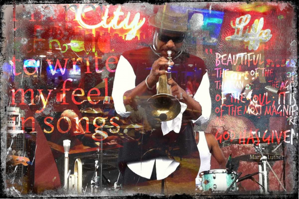 Jazz art print by Micha Baker for $57.95 CAD