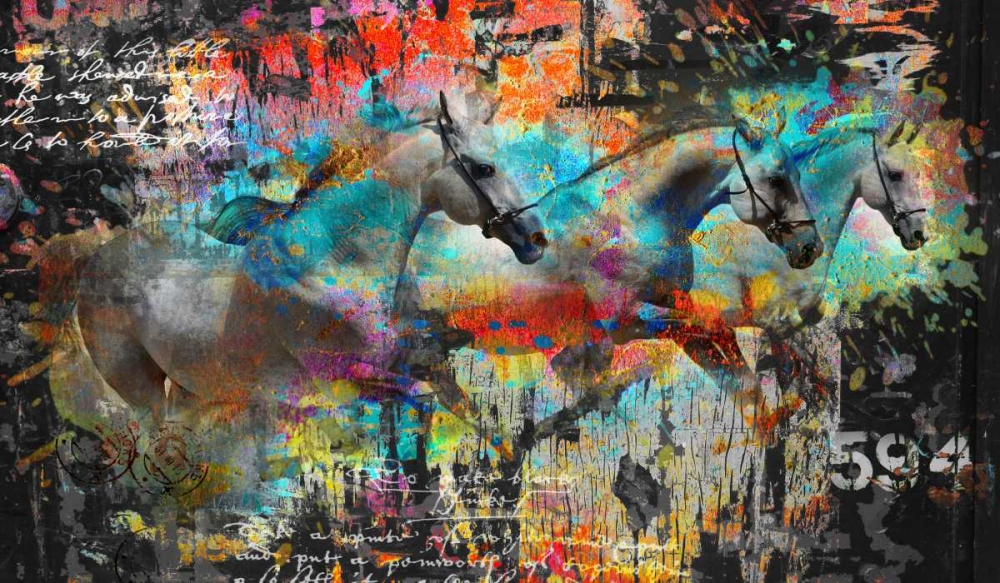 Horses art print by Micha Baker for $57.95 CAD