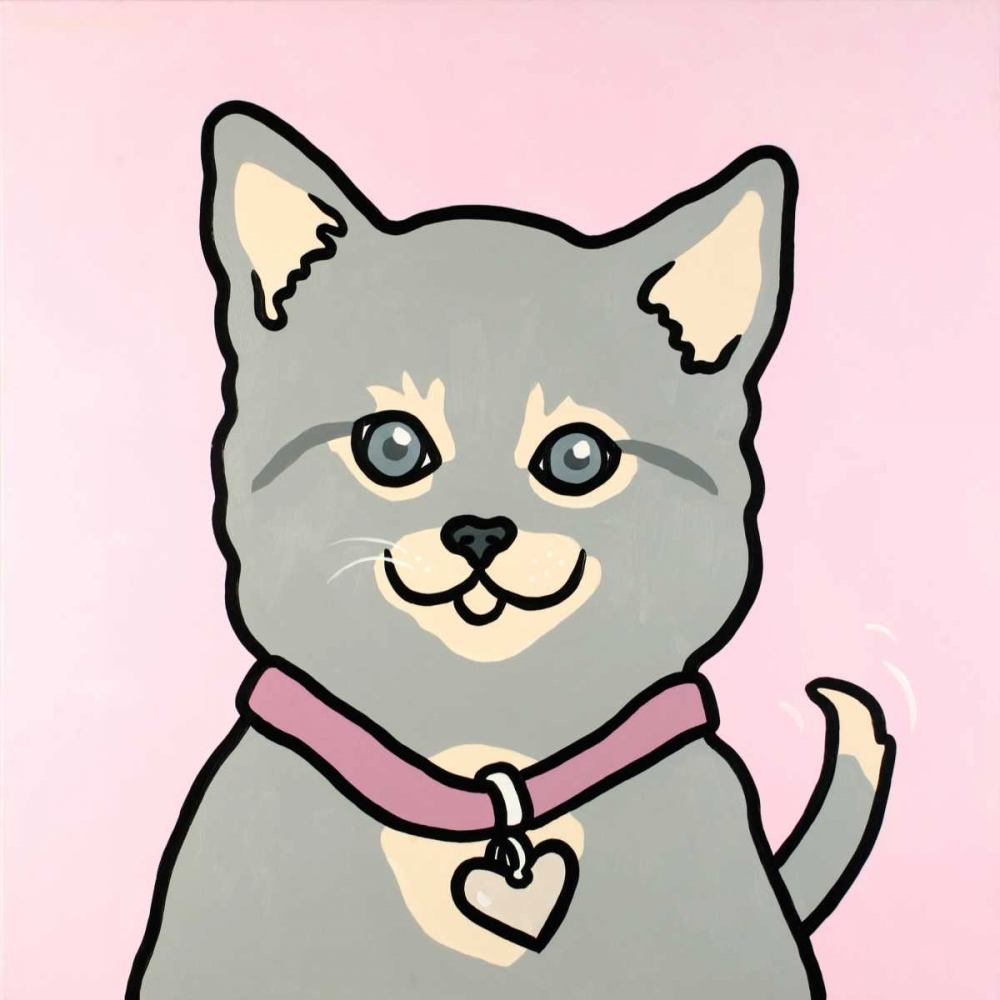 Cat Girl art print by van Steveninck Shunyam for $57.95 CAD