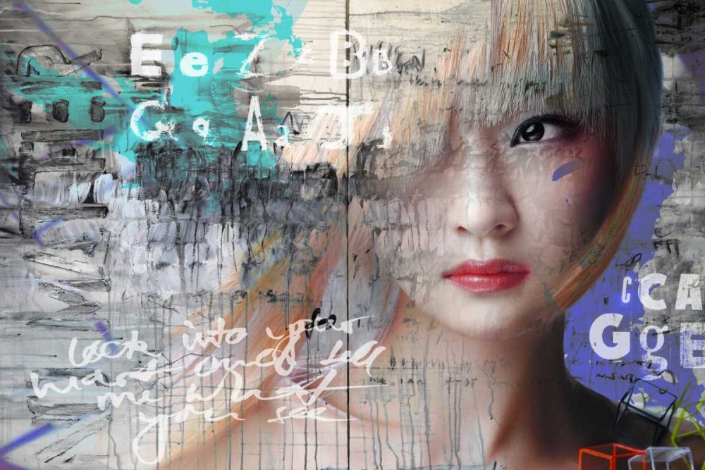 Asia love art print by Micha Baker for $57.95 CAD