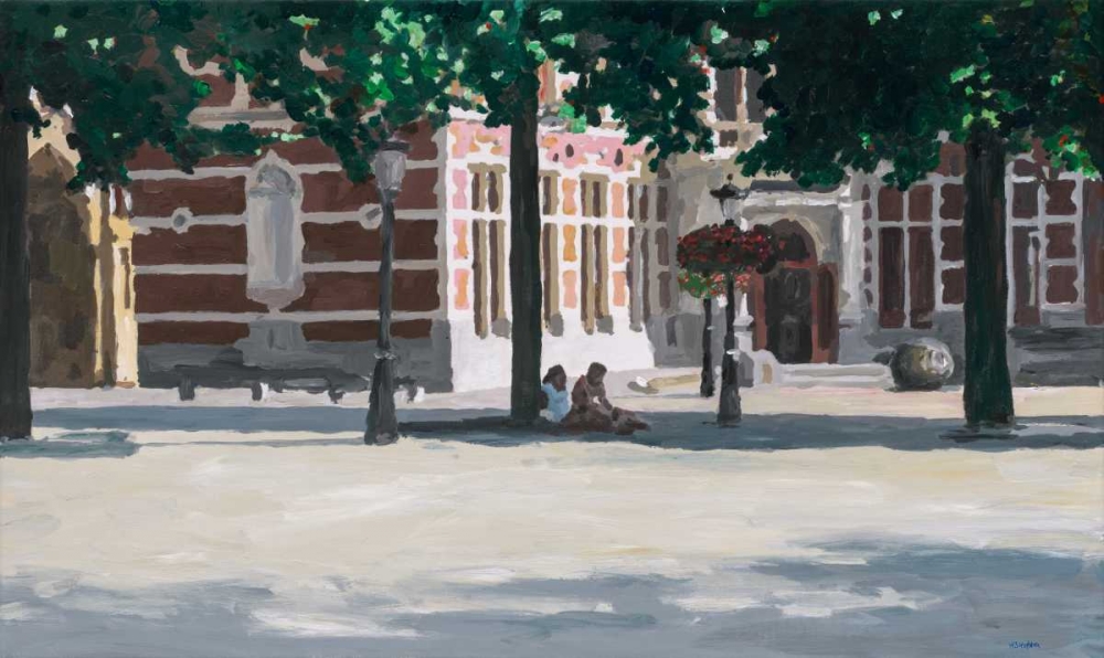 Under the tree art print by HJ Hofstra for $57.95 CAD