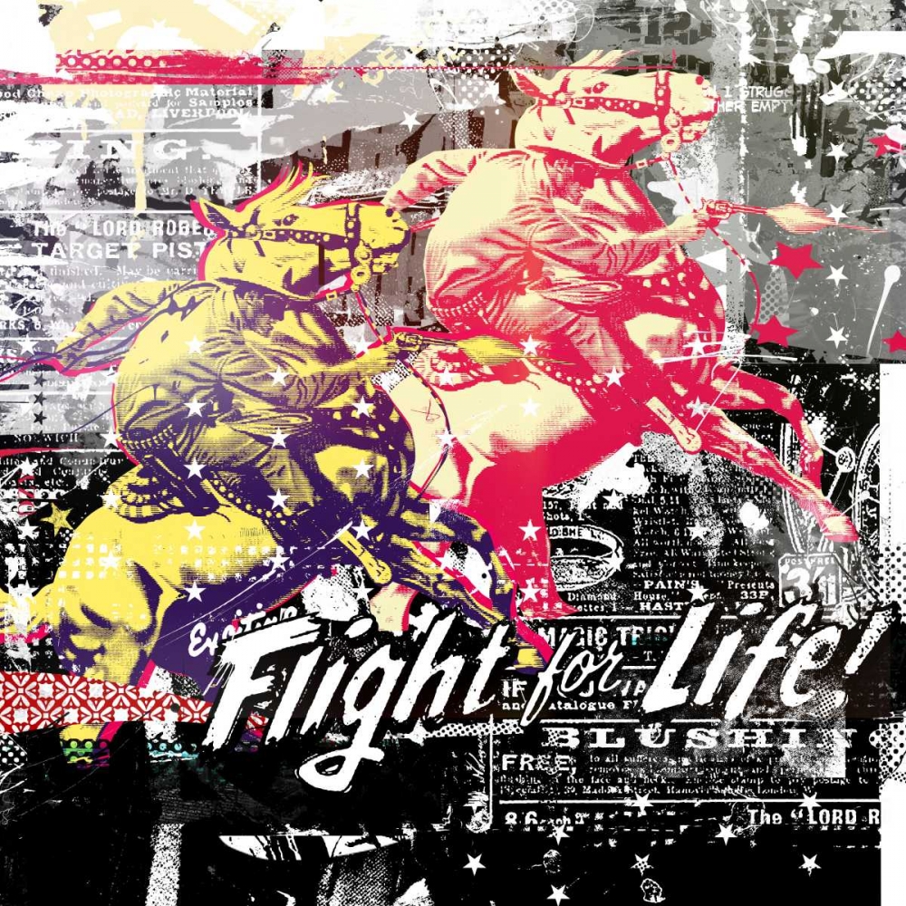 Fight for life art print by Teis Albers for $57.95 CAD