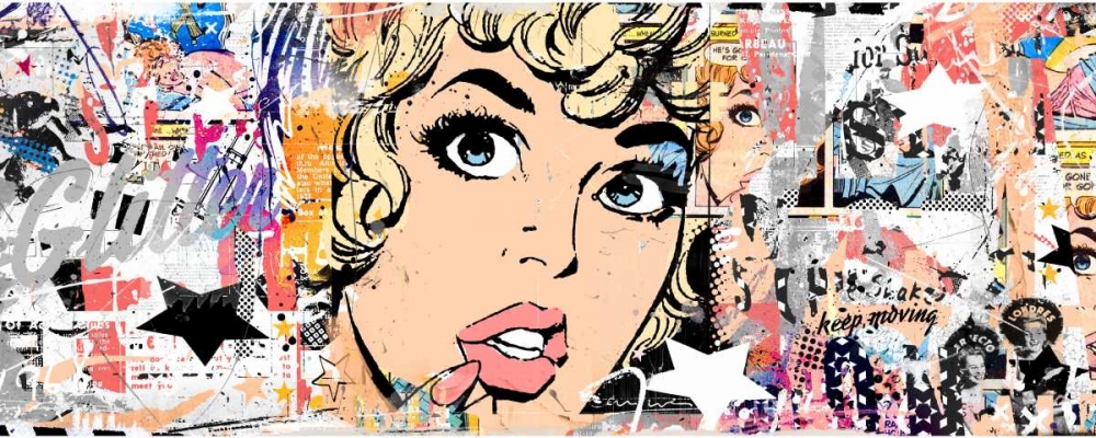 Glitter art print by Teis Albers for $57.95 CAD