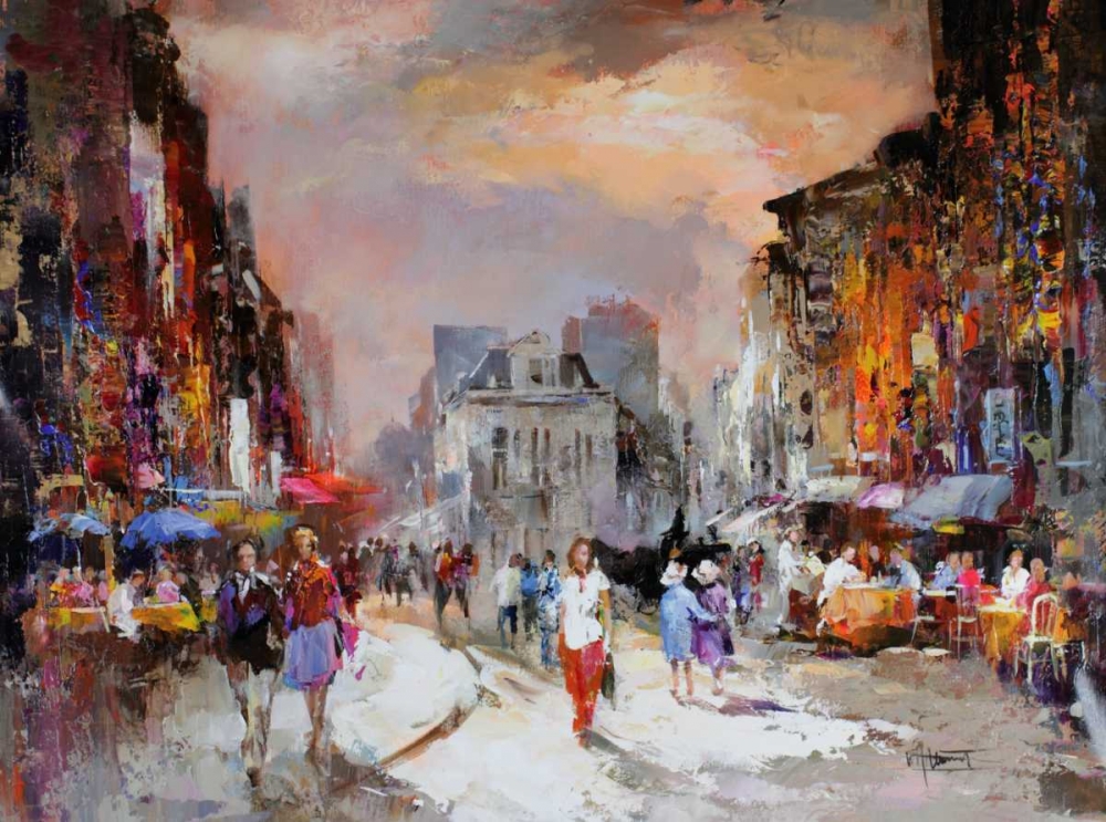 Market Square art print by Willem Haenraets for $57.95 CAD