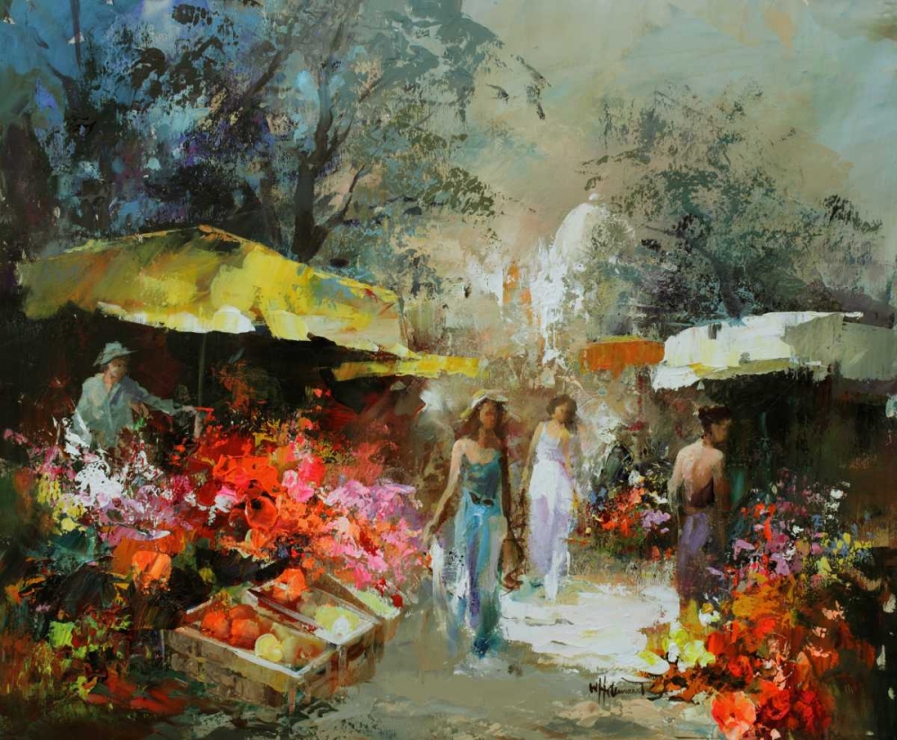 Market place I art print by Willem Haenraets for $57.95 CAD
