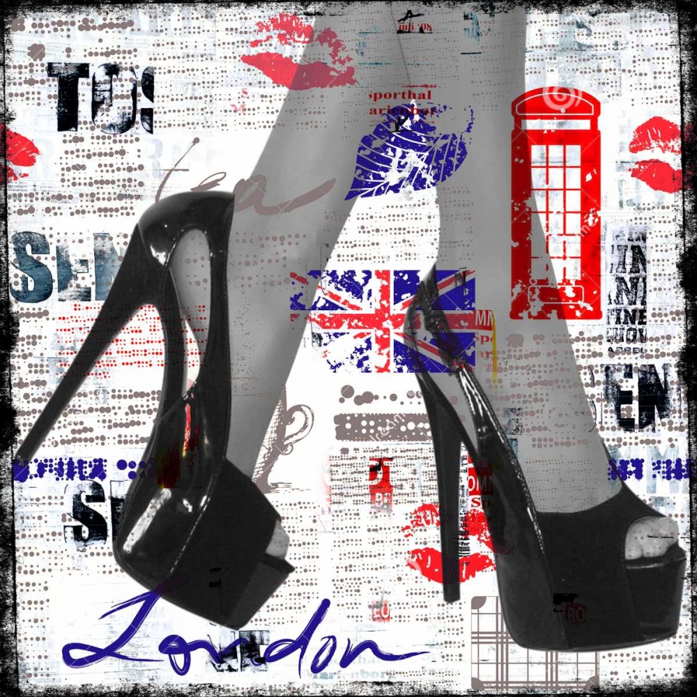 High heels II art print by Micha Baker for $57.95 CAD