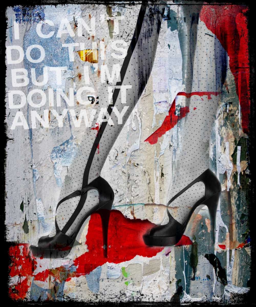 Heels and Legs IV art print by Micha Baker for $57.95 CAD