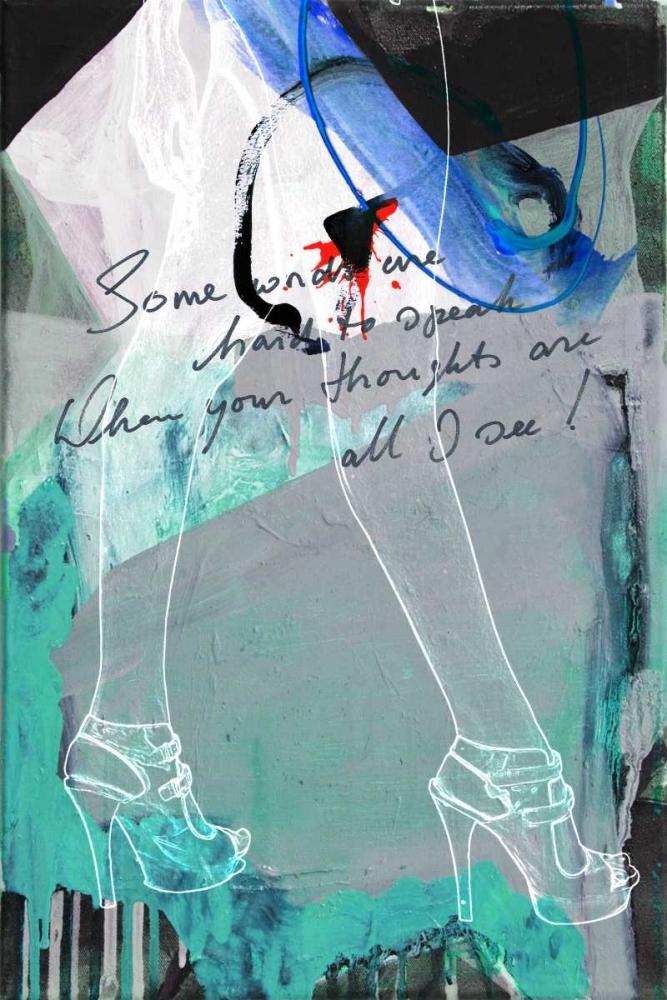 Lady Legs I art print by Micha Baker for $57.95 CAD