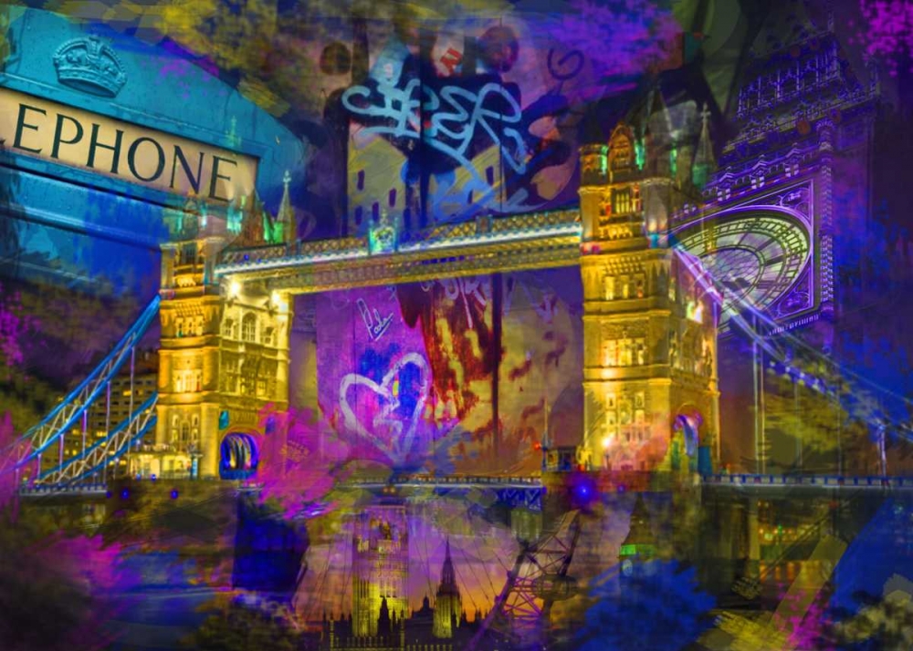 London art print by Mascha de Haas for $57.95 CAD