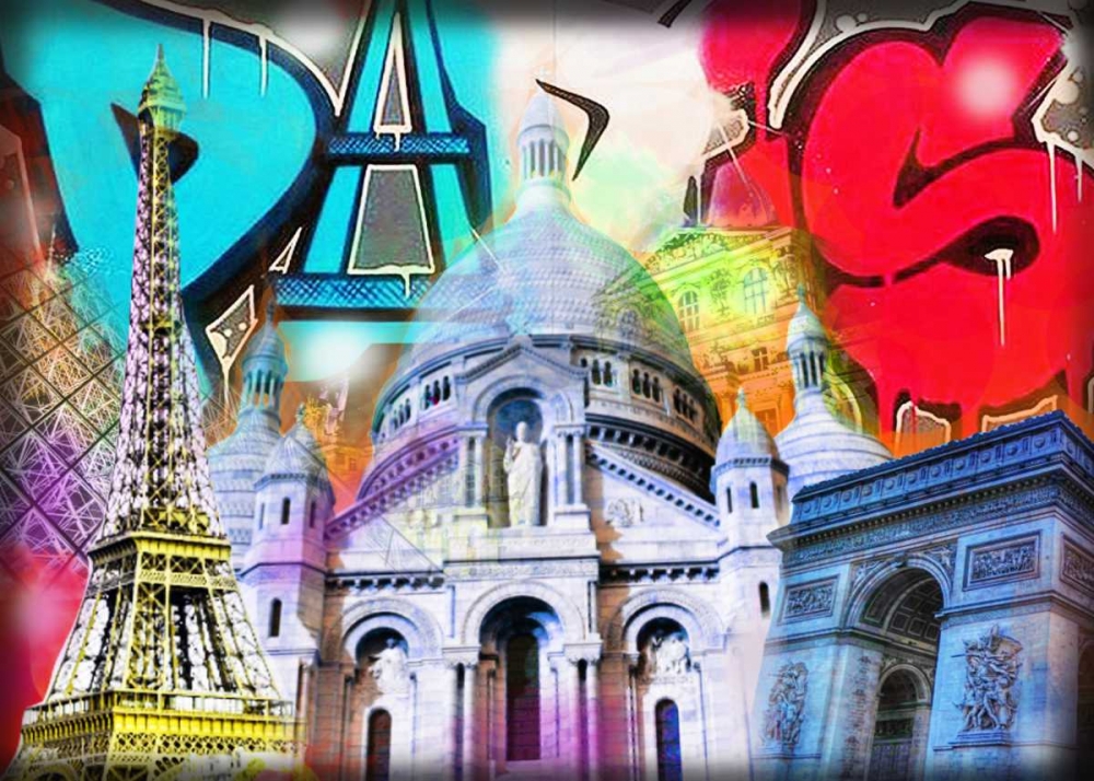 Paris art print by Mascha de Haas for $57.95 CAD