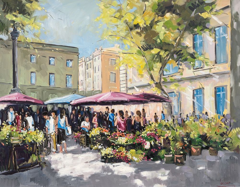 Market time art print by Nicole Laceur for $57.95 CAD