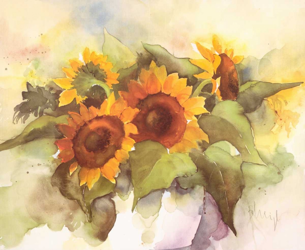Flower composition IV art print by Franz Heigl for $57.95 CAD