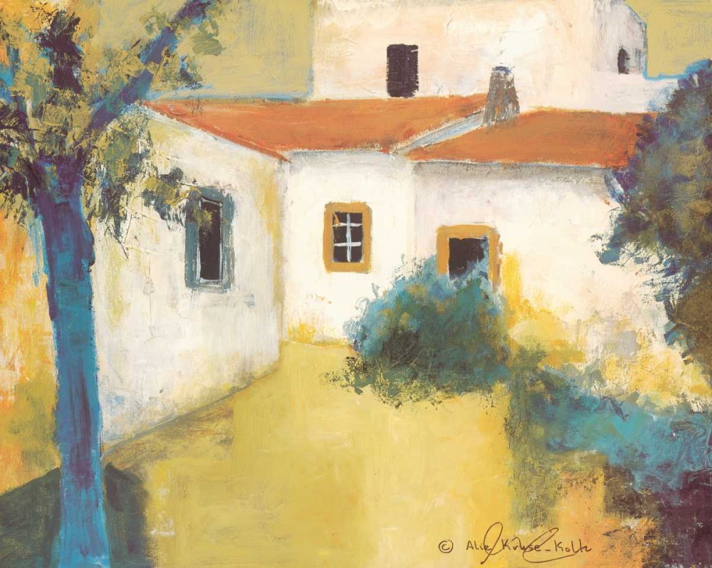 Patio I art print by Alie Kruse-kolk for $57.95 CAD