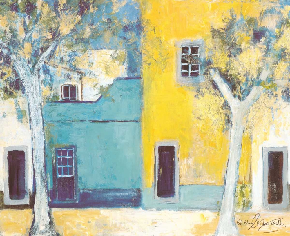 Patio II art print by Alie Kruse-kolk for $57.95 CAD