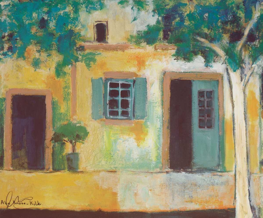 Piazza II art print by Alie Kruse-kolk for $57.95 CAD