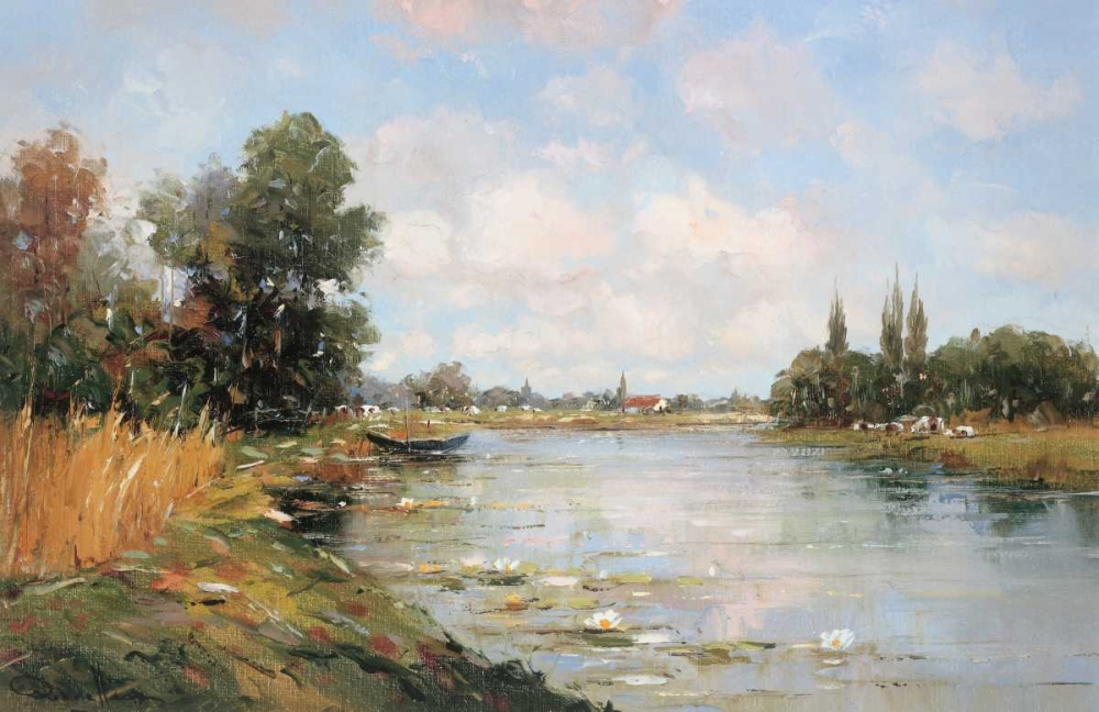 Aan de Waterkant I art print by Rob De Haan for $57.95 CAD