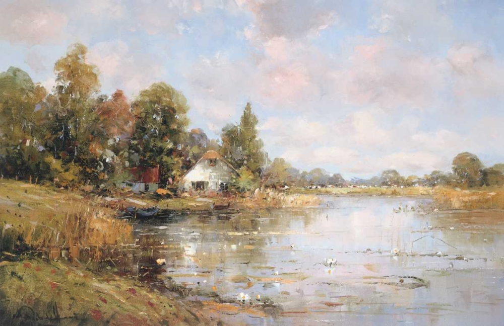 Aan de Waterkant IV art print by Rob De Haan for $57.95 CAD