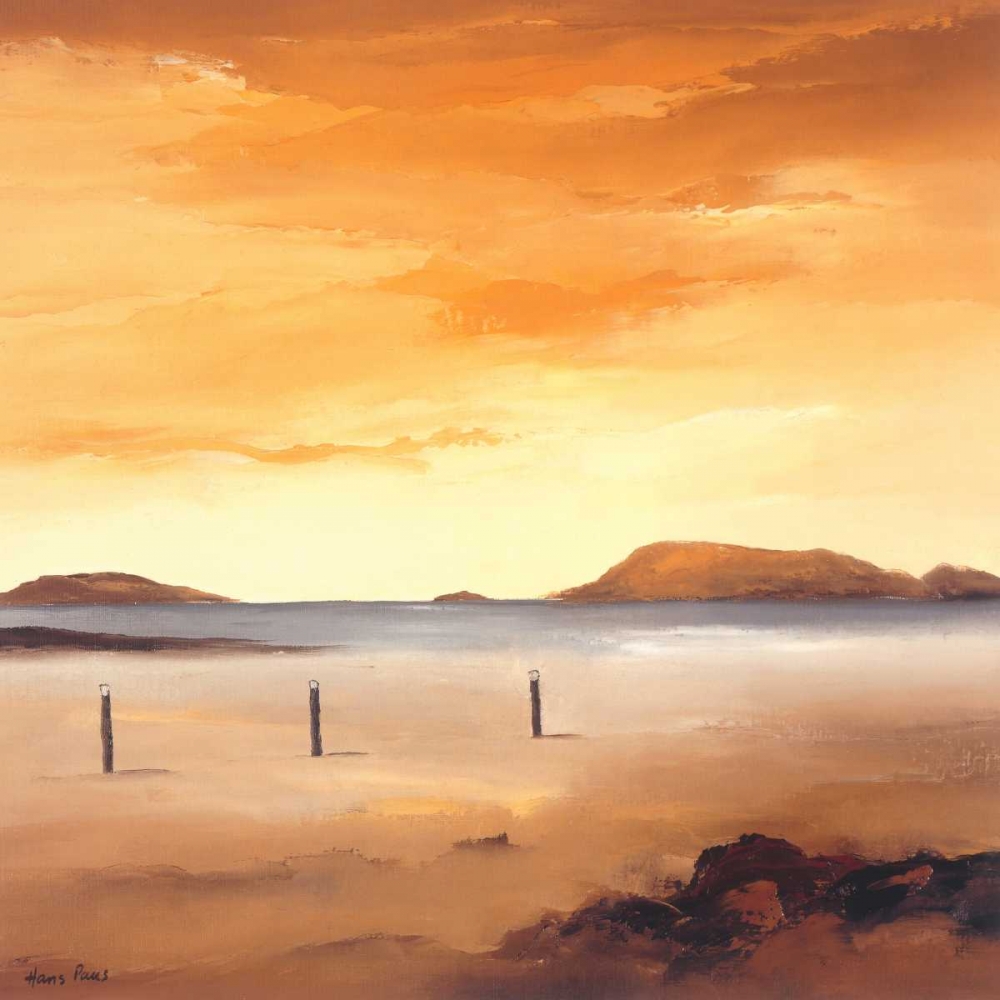Quiet Sands I art print by Hans Paus for $57.95 CAD