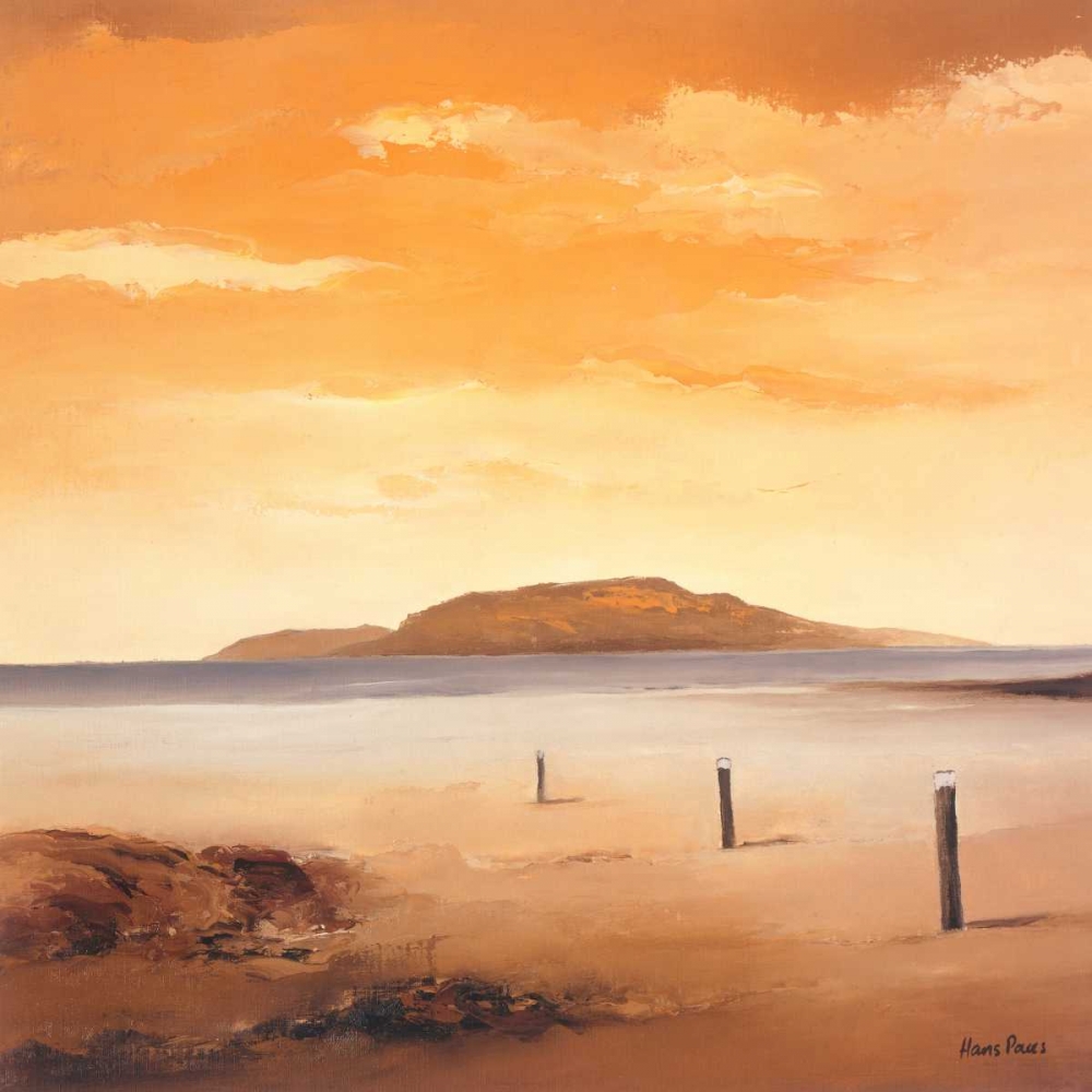 Quiet Sands II art print by Hans Paus for $57.95 CAD