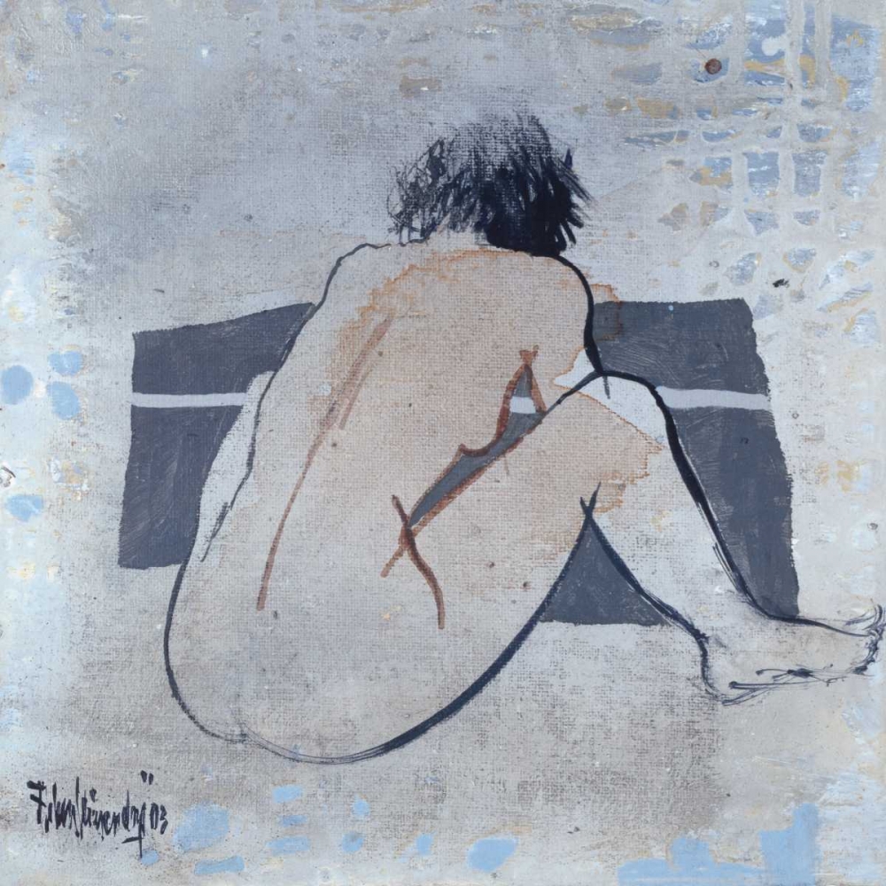 Studies from the nude I art print by Heleen Vriesendorp for $57.95 CAD