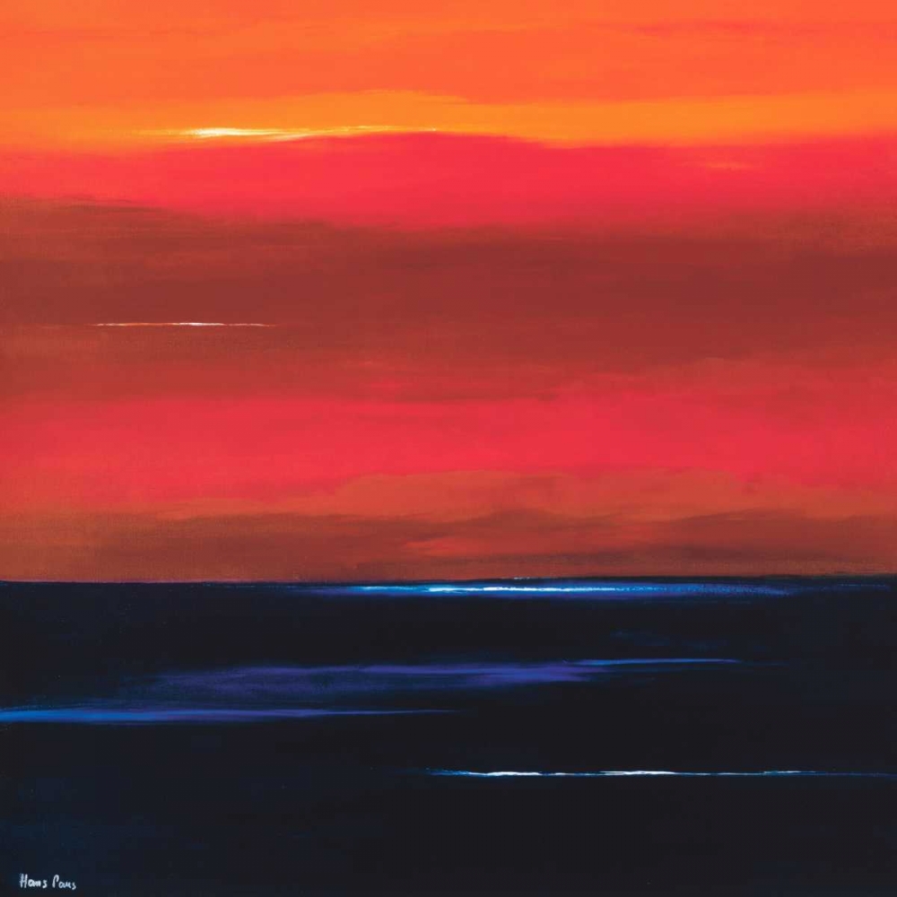 Afterglow I art print by Hans Paus for $57.95 CAD