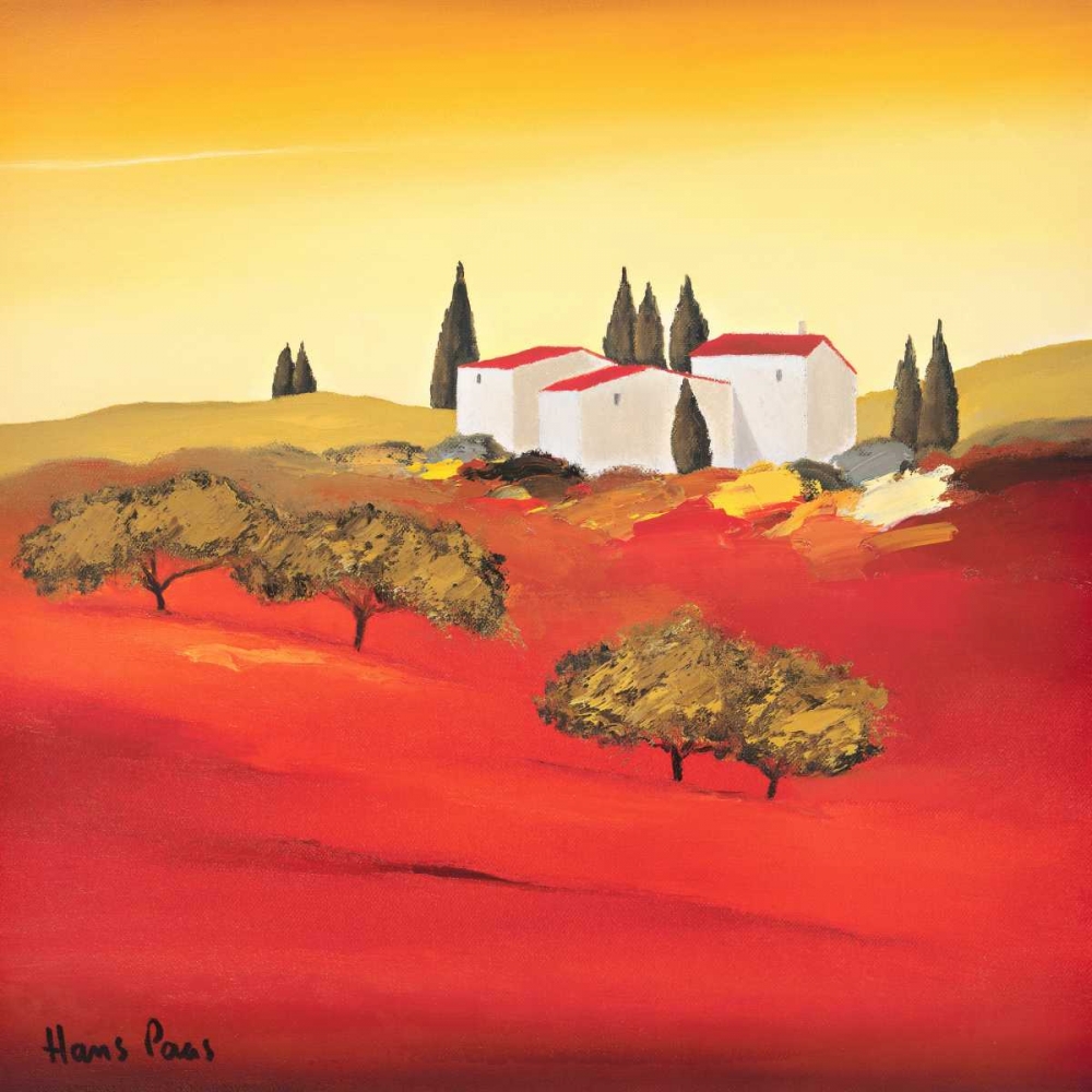 Tuscan red III art print by Hans Paus for $57.95 CAD