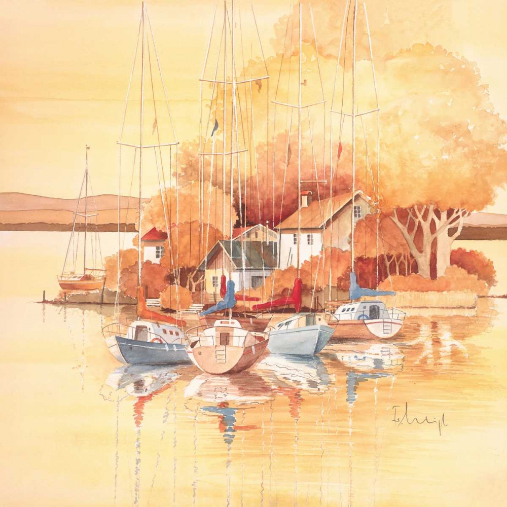 Seaside I art print by Franz Heigl for $57.95 CAD