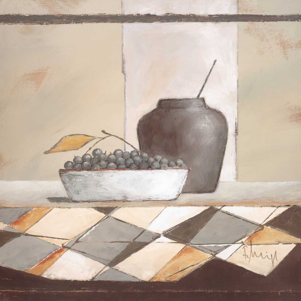 Still life in grey II art print by Franz Heigl for $57.95 CAD