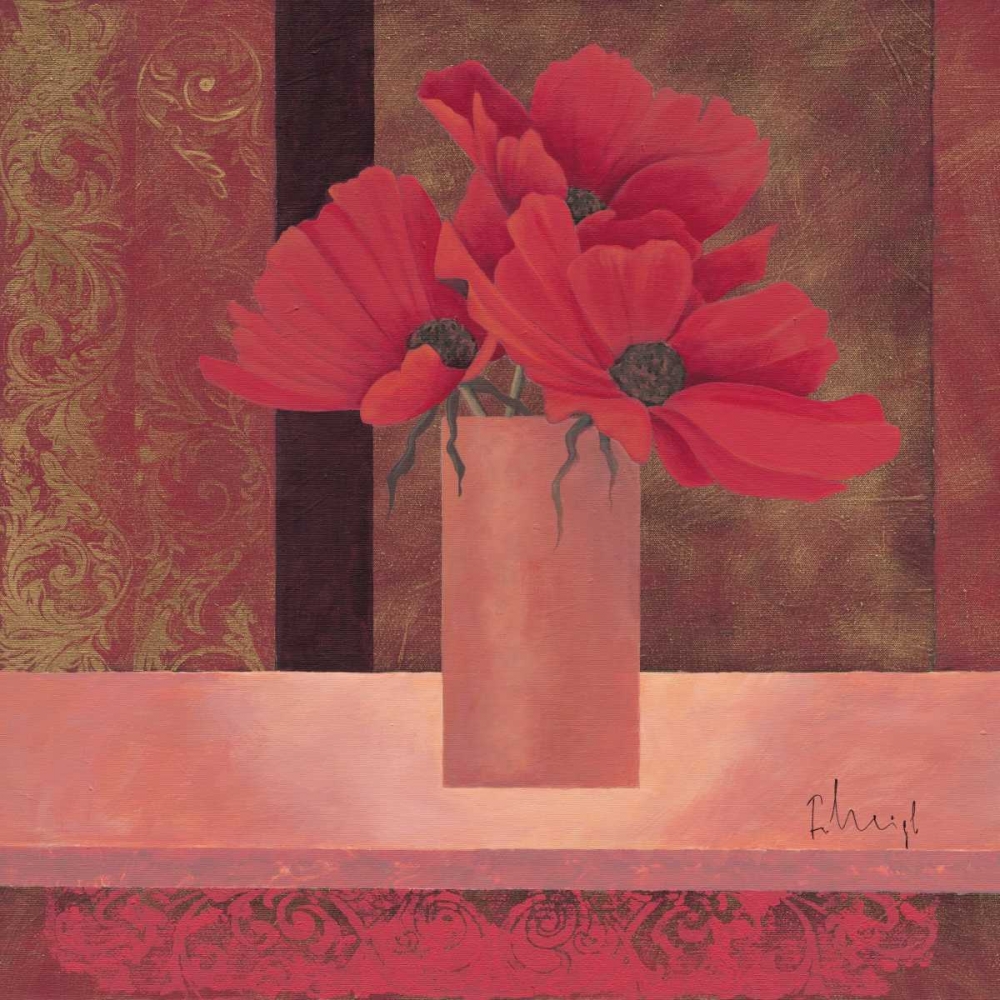 Composition in red I art print by Hans Paus for $57.95 CAD