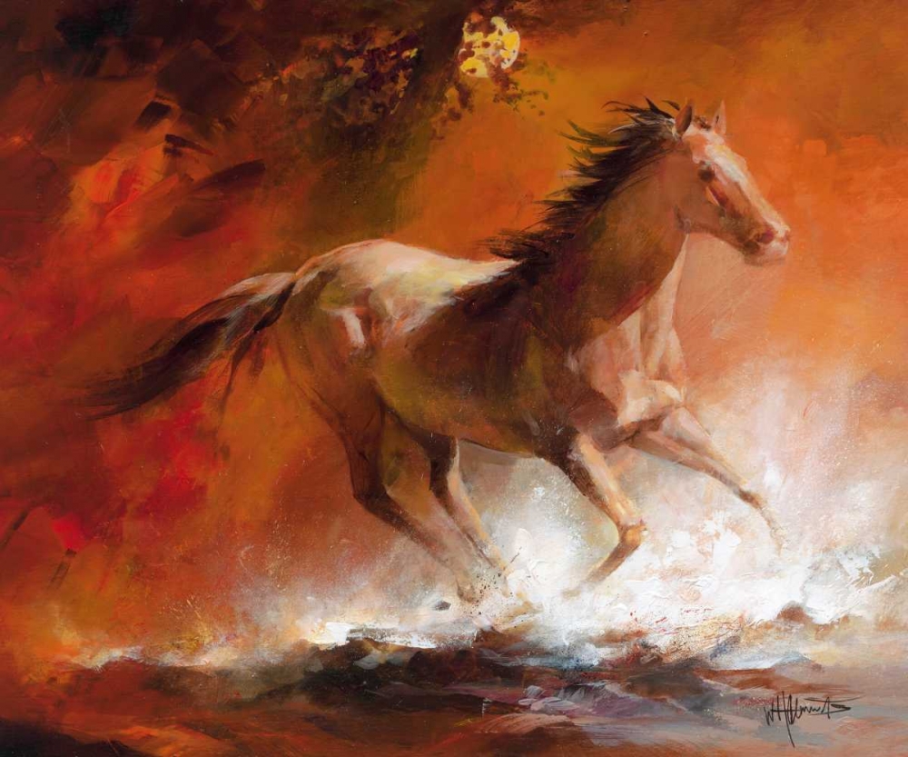 Wild Horses I art print by Willem Haenraets for $57.95 CAD