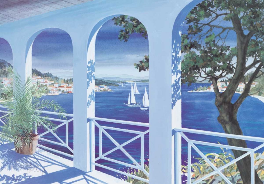 Seascape II art print by Franz Heigl for $57.95 CAD